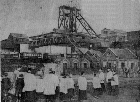 Rogationtide at Whitwell Colliery